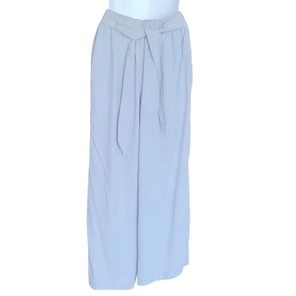 Aritzia Light Blue Wide Leg Pants - Picture 4 of 7